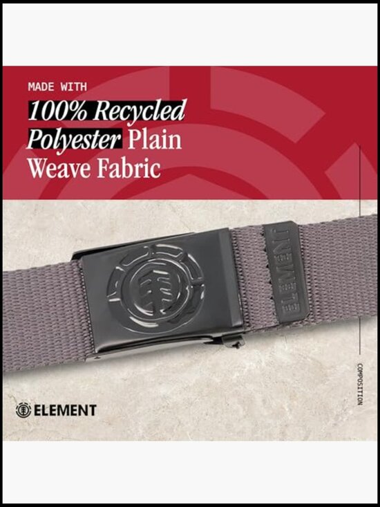 Adjustable Fabric Belt with Metal Buckle for Men and Women main image 6